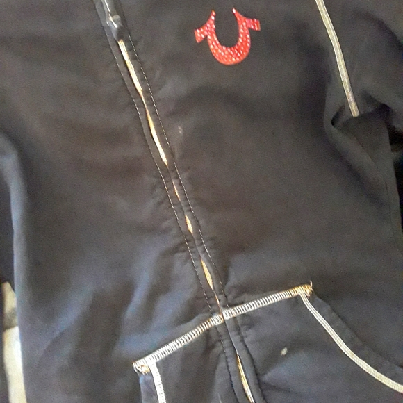True Religion Zipup Hoodie - Picture 1 of 3